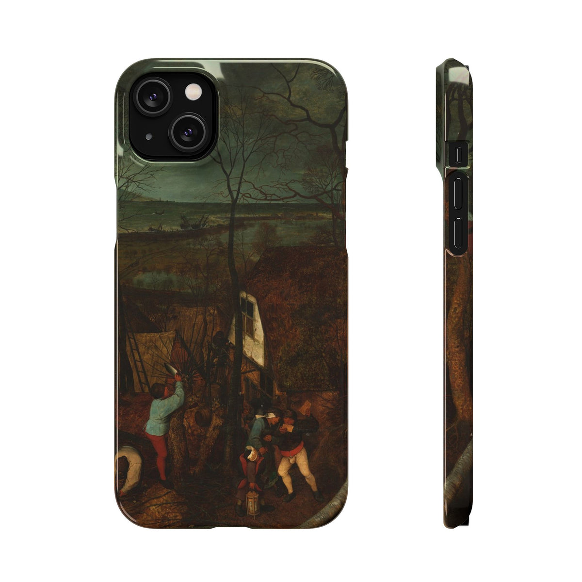 The Gloomy Day by Pieter Bruegel the Elder - iPhone Slim Case