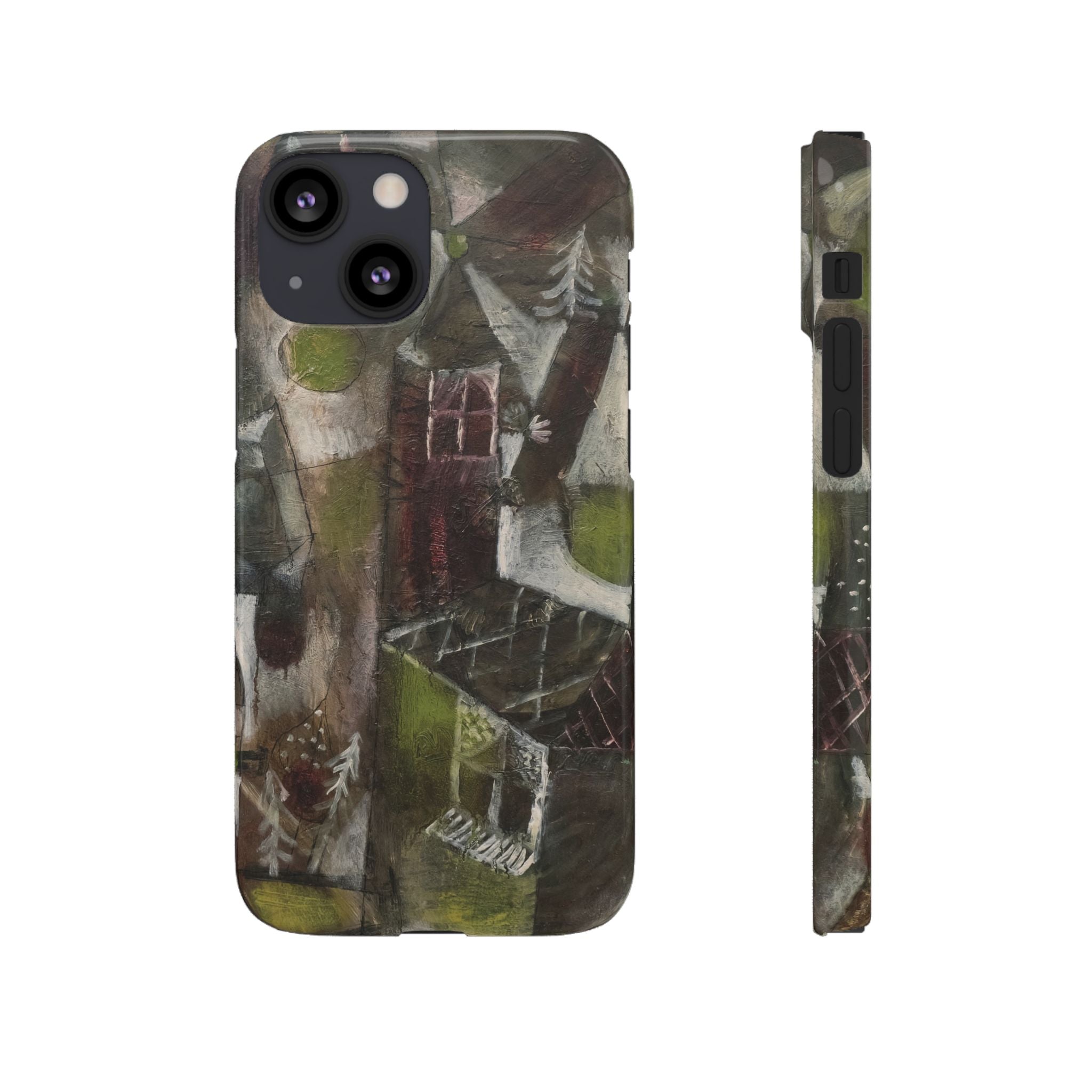 Swamp Legend by Paul Klee - iPhone Slim Case