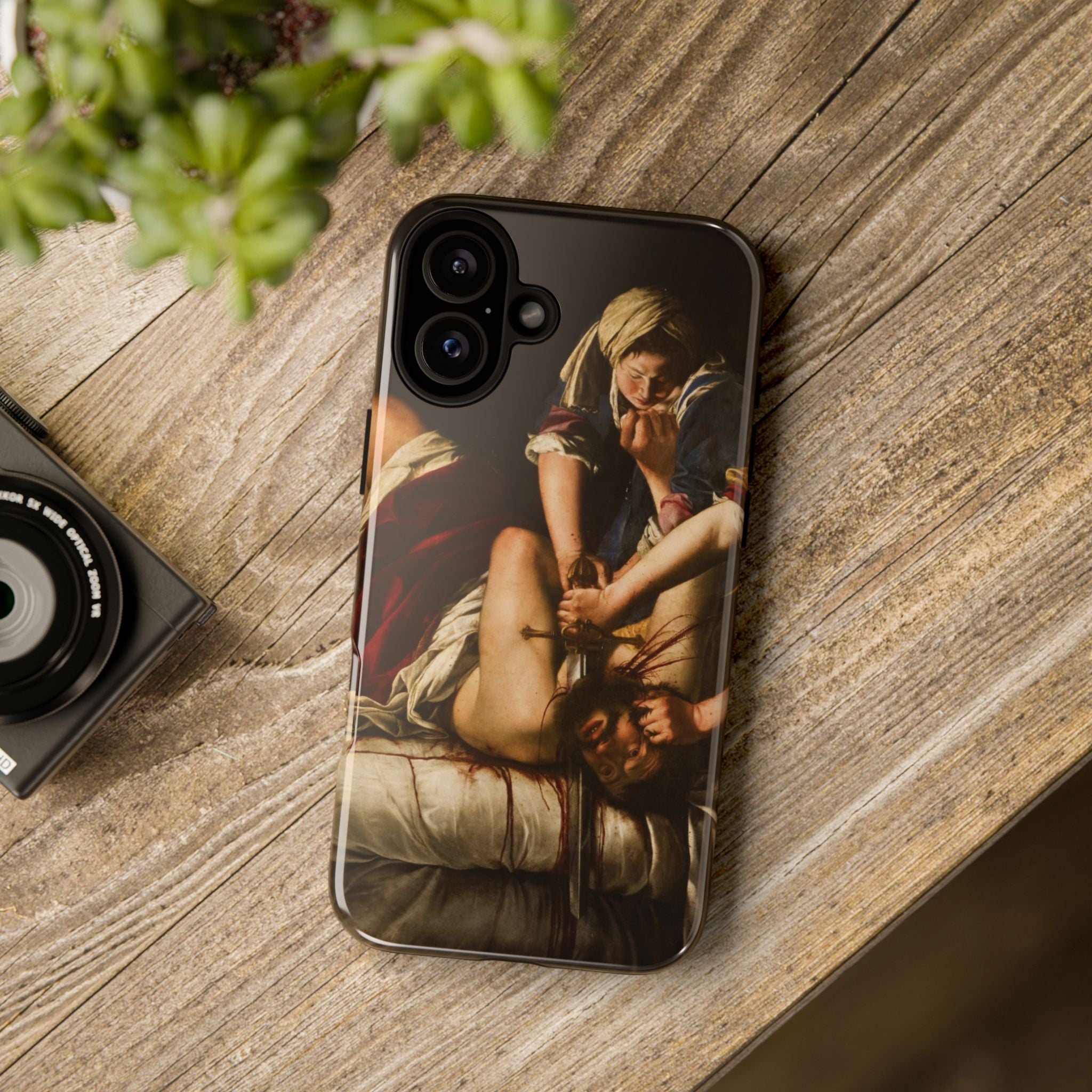 Judith Slaying Holofernes by Artemisia Gentileschi - iPhone Tough Case