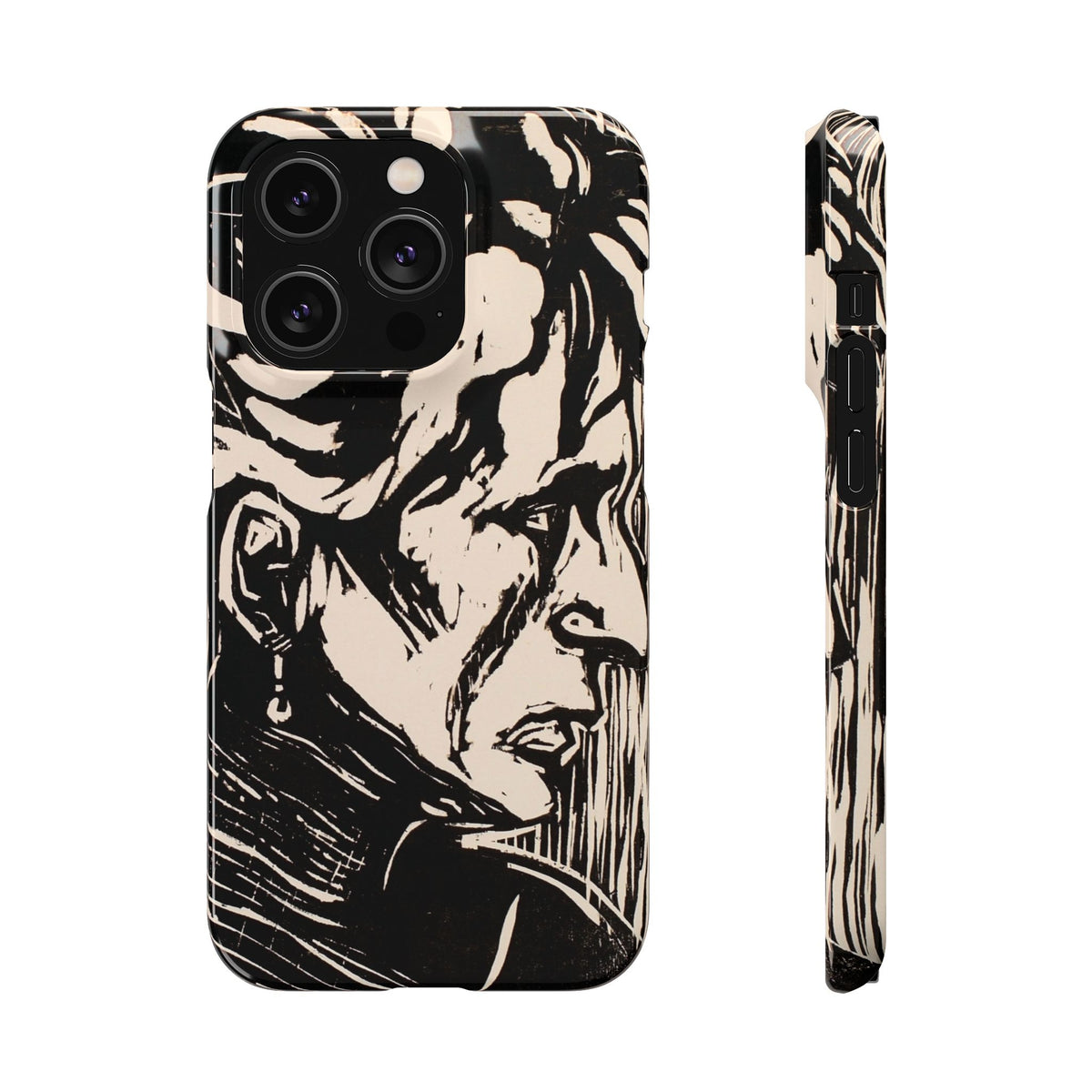 Portrait of an Elderly Lady by Edvard Munch - iPhone Slim Case