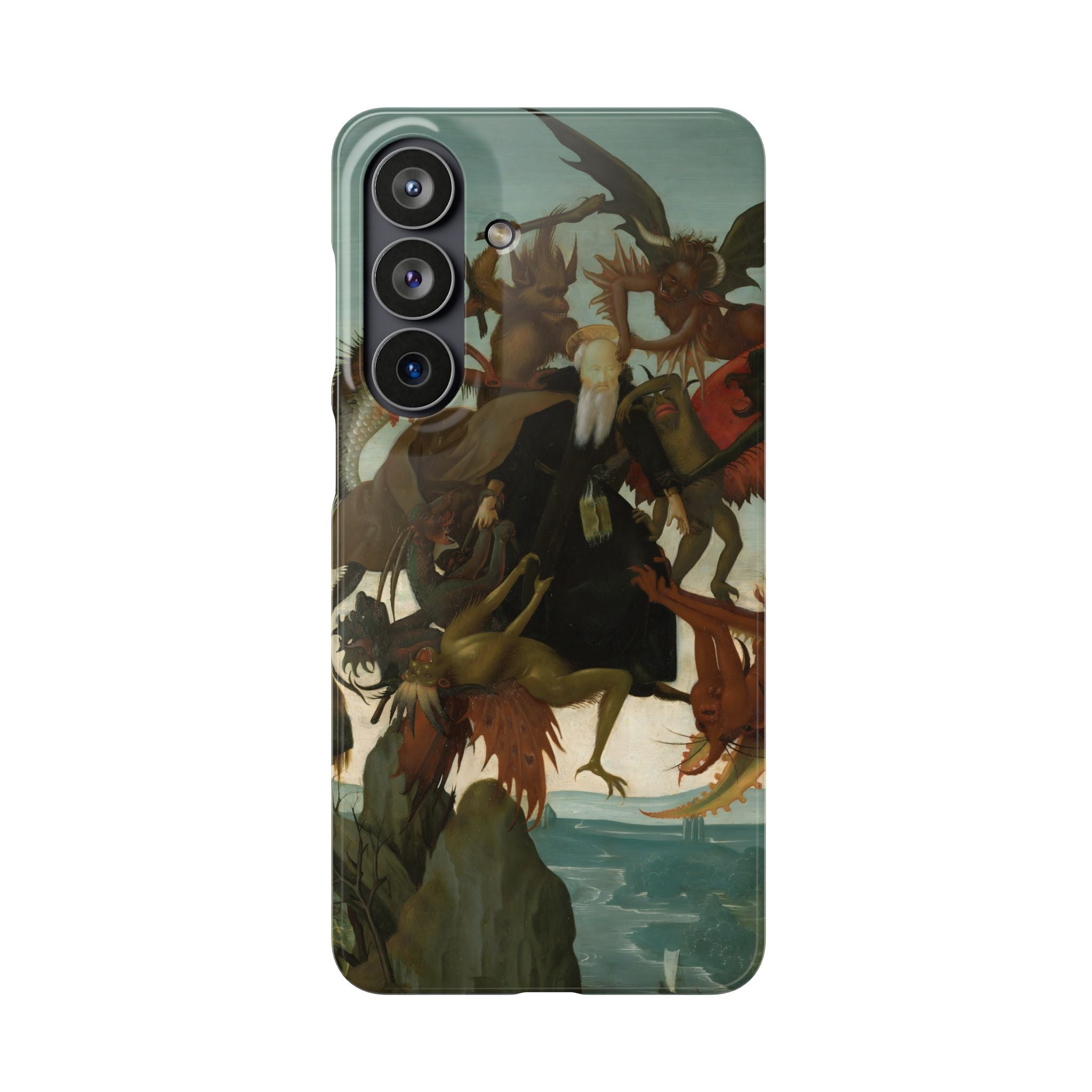 The Torment of Saint Anthony by Michelangelo Buonarroti - Samsung Slim Case