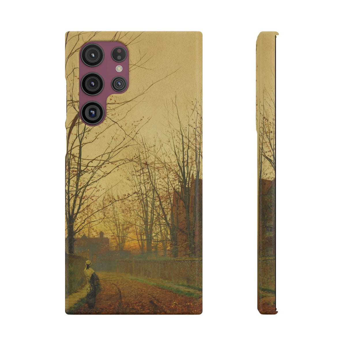 Late October 1882 by John Atkinson Grimshaw- Samsung Slim Case