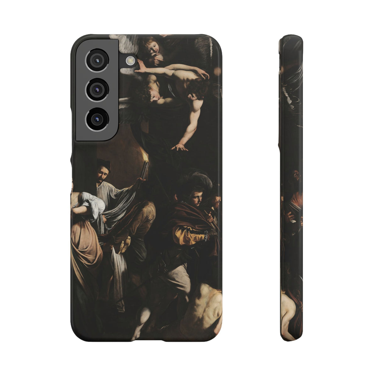 The Seven Works of Mercy by Caravaggio - Samsung Slim Case