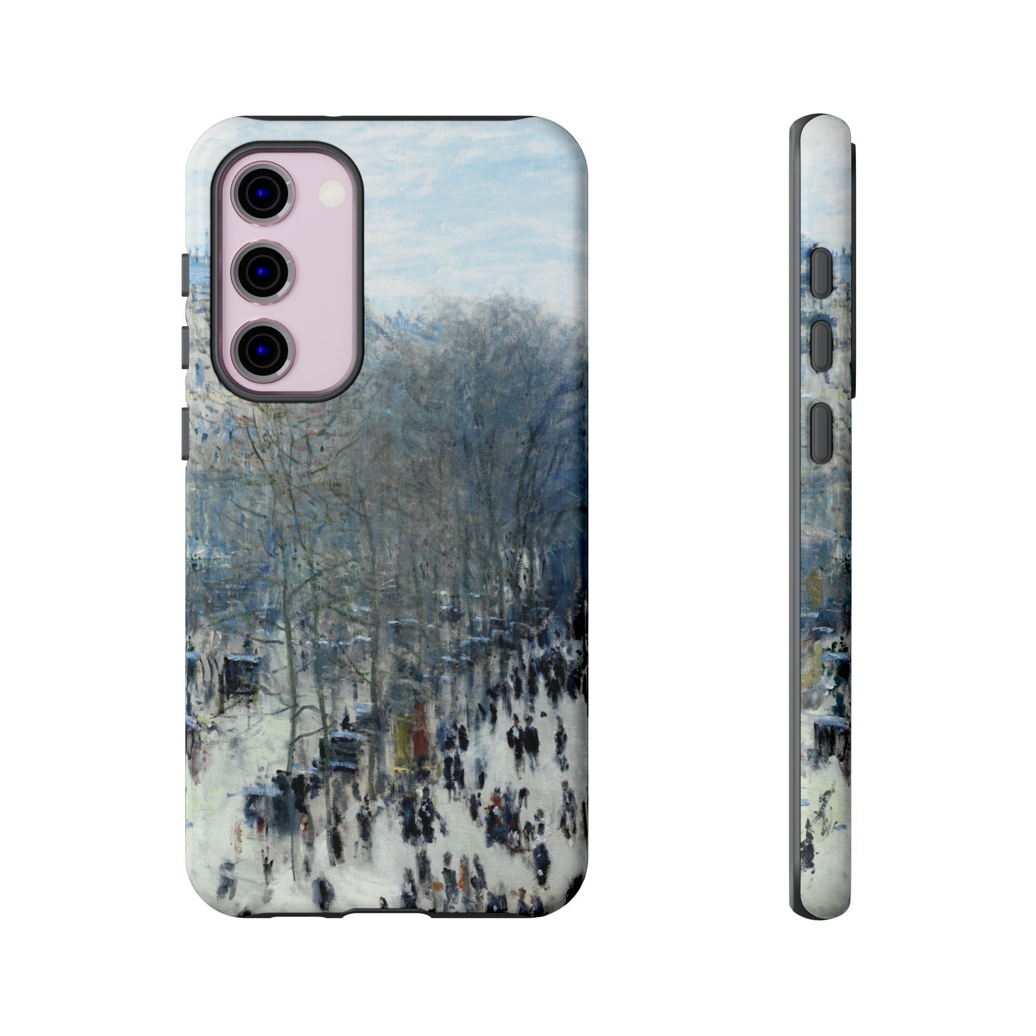 Boulevard des Capucines by Claude Monet - Samsung Tough Case