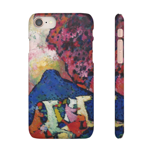 Blue Mountain by Vasily Kandinsky - iPhone Slim Case
