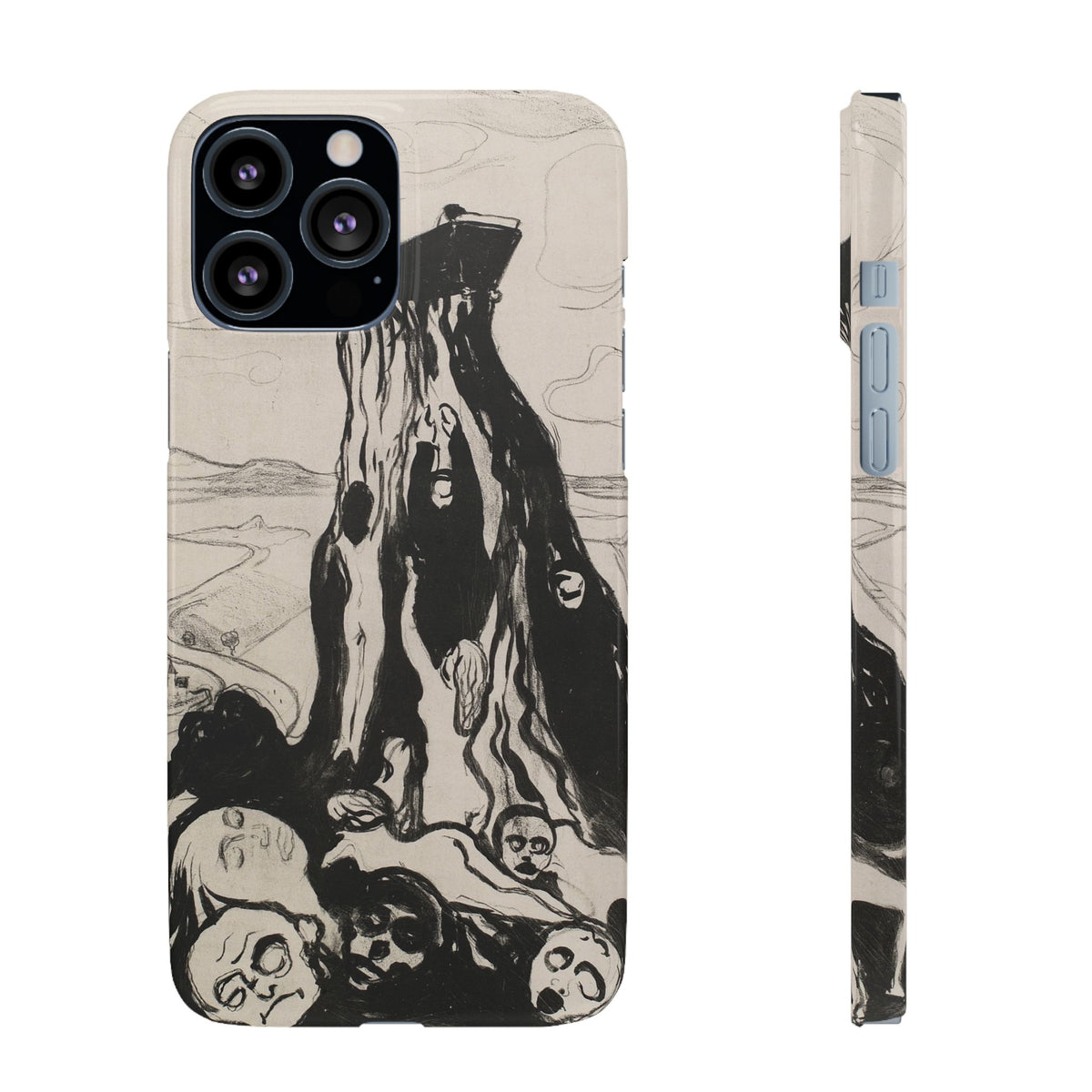Funeral March by Edvard Munch - iPhone Slim Case