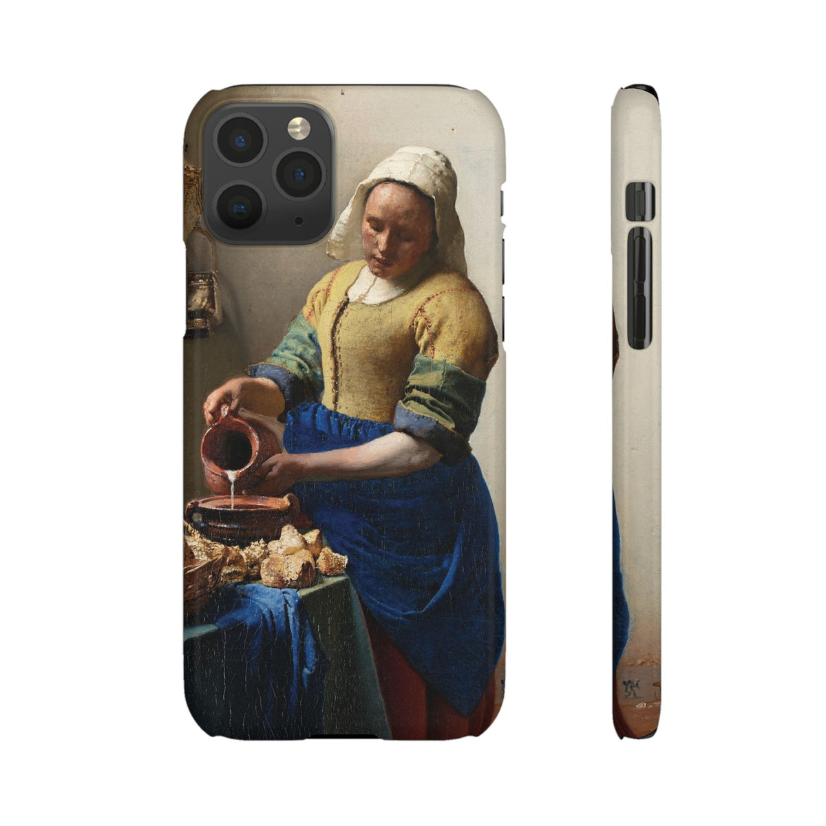 The Milkmaid by Johannes Vermeer - iPhone Slim Case