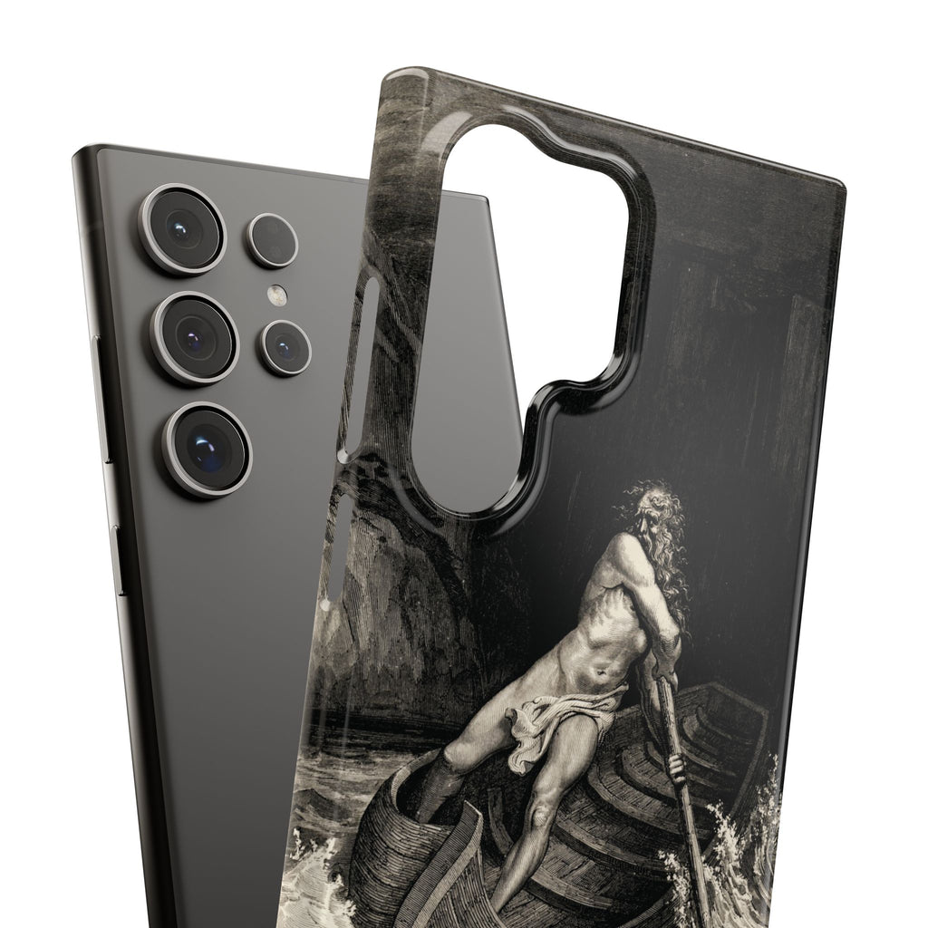 Canto III – Charon by Gustave Doré - Samsung Slim Case