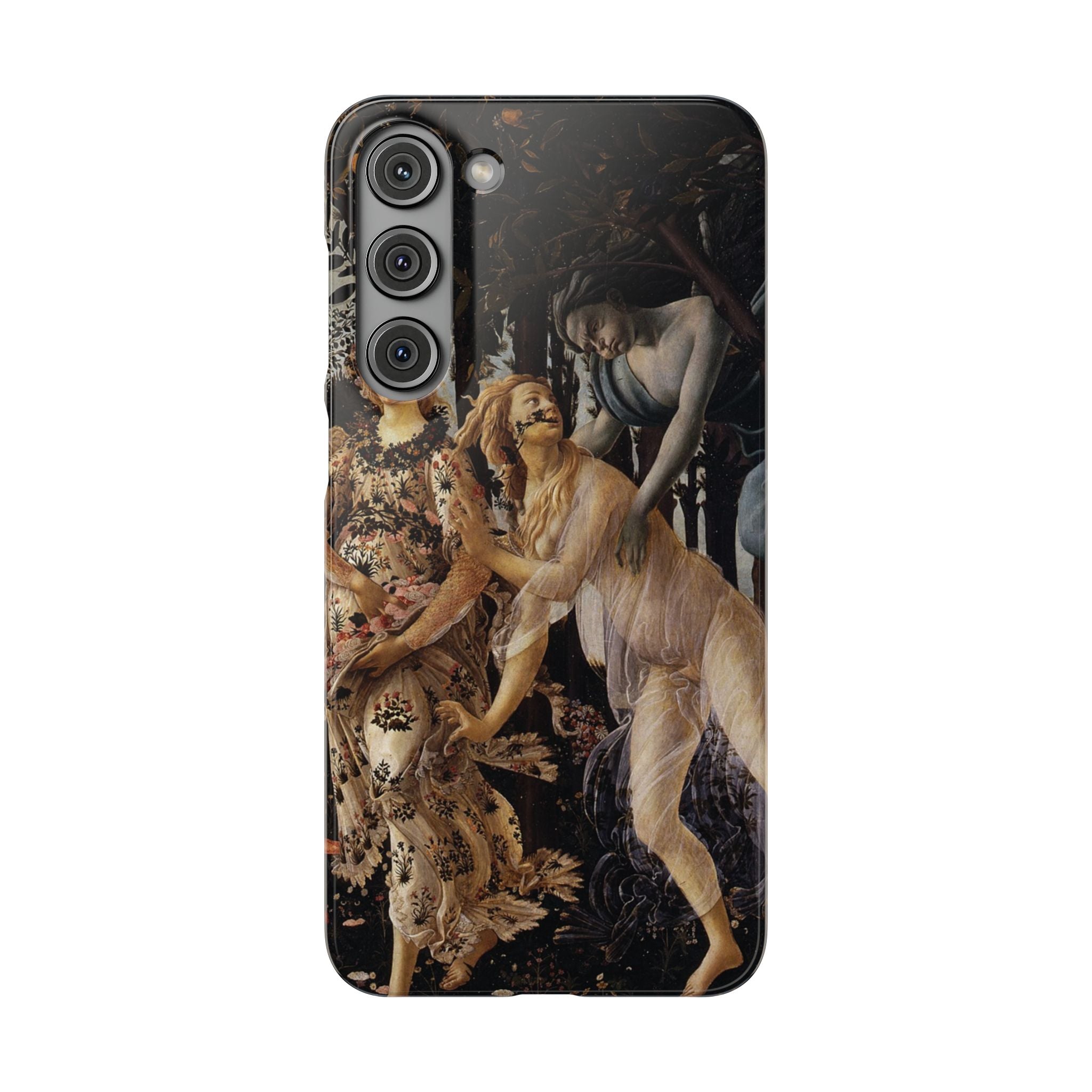 Flora and Zephyr from Primavera by Sandro Botticelli - Samsung Slim Case