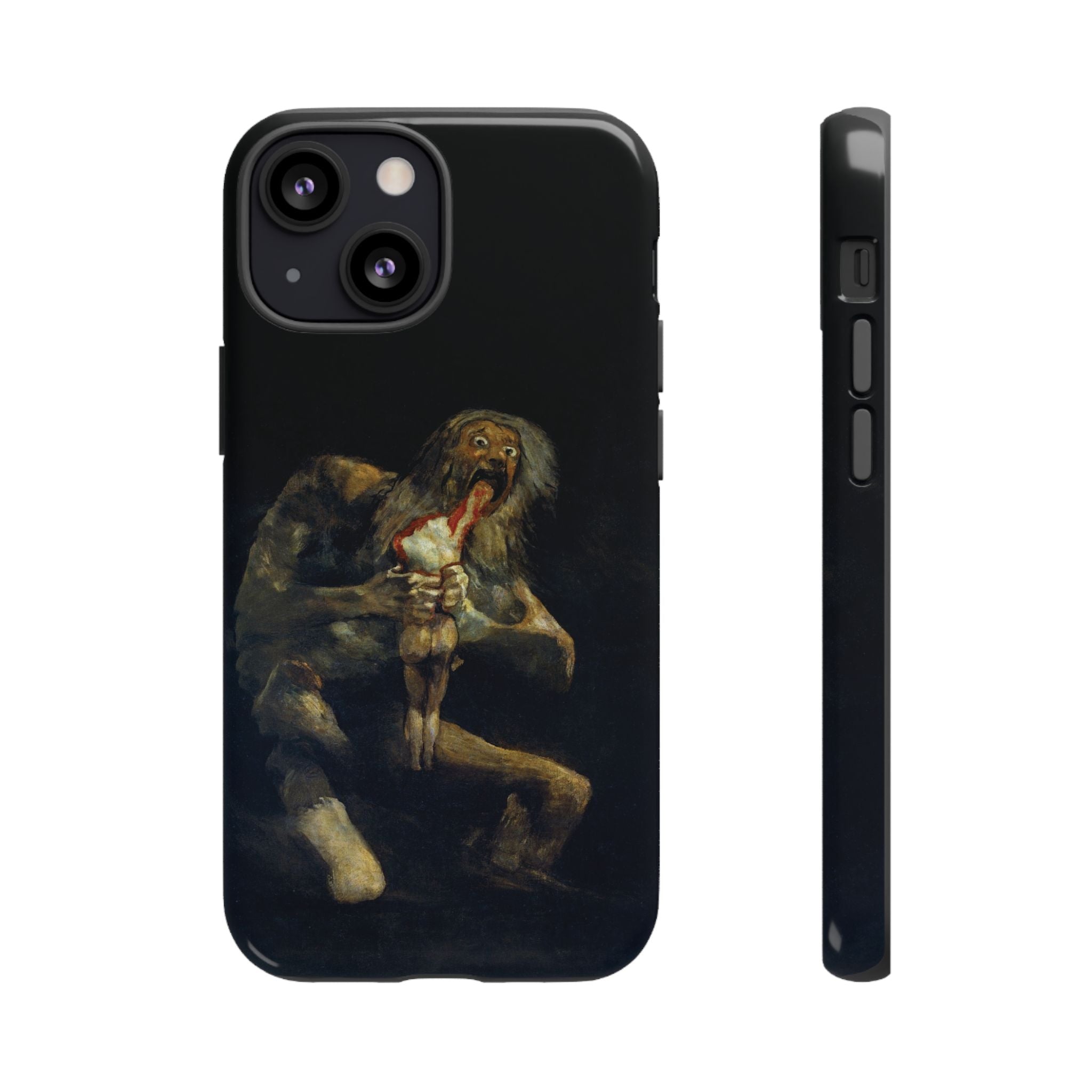 Saturn Devouring His Son by Goya - iPhone Tough Case
