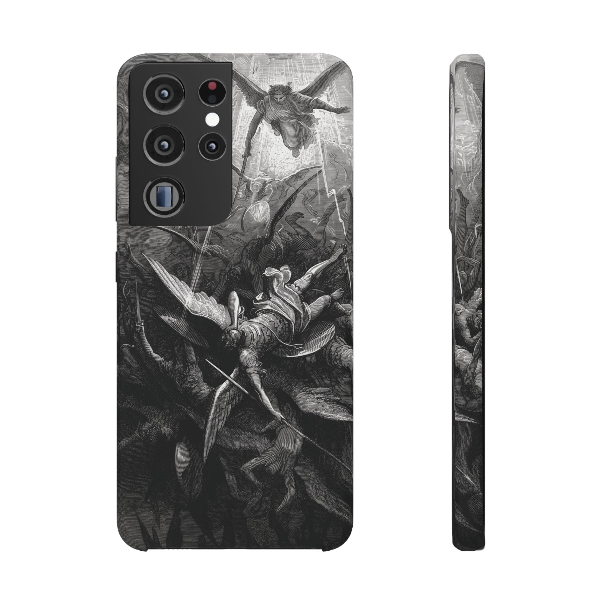 Paradise Lost |The Battle in Heaven by Gustave Doré - Samsung Slim Case