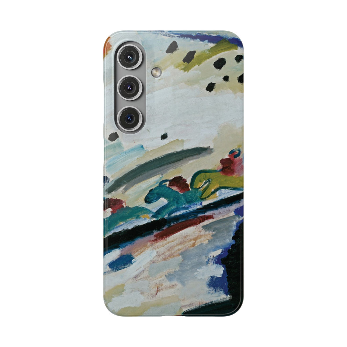 Romantic Landscape by Vasily Kandinsky - Samsung Slim Case