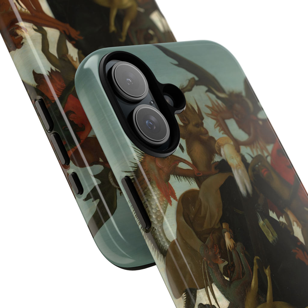 The Torment of Saint Anthony by Michelangelo Buonarroti - iPhone Tough Case