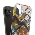 On White II by Vasily Kandinsky - iPhone Slim Case