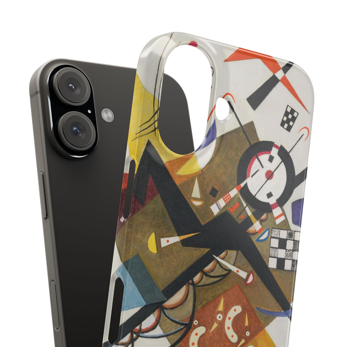 On White II by Vasily Kandinsky - iPhone Slim Case