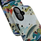 Romantic Landscape by Vasily Kandinsky - iPhone Tough Case