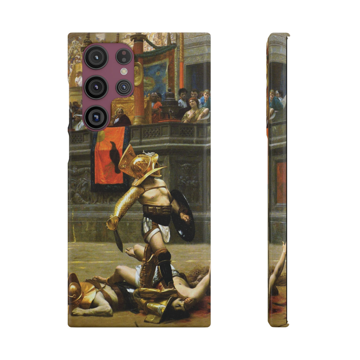 Pollice Verso by Jean Leon Gerome - Samsung Slim Case