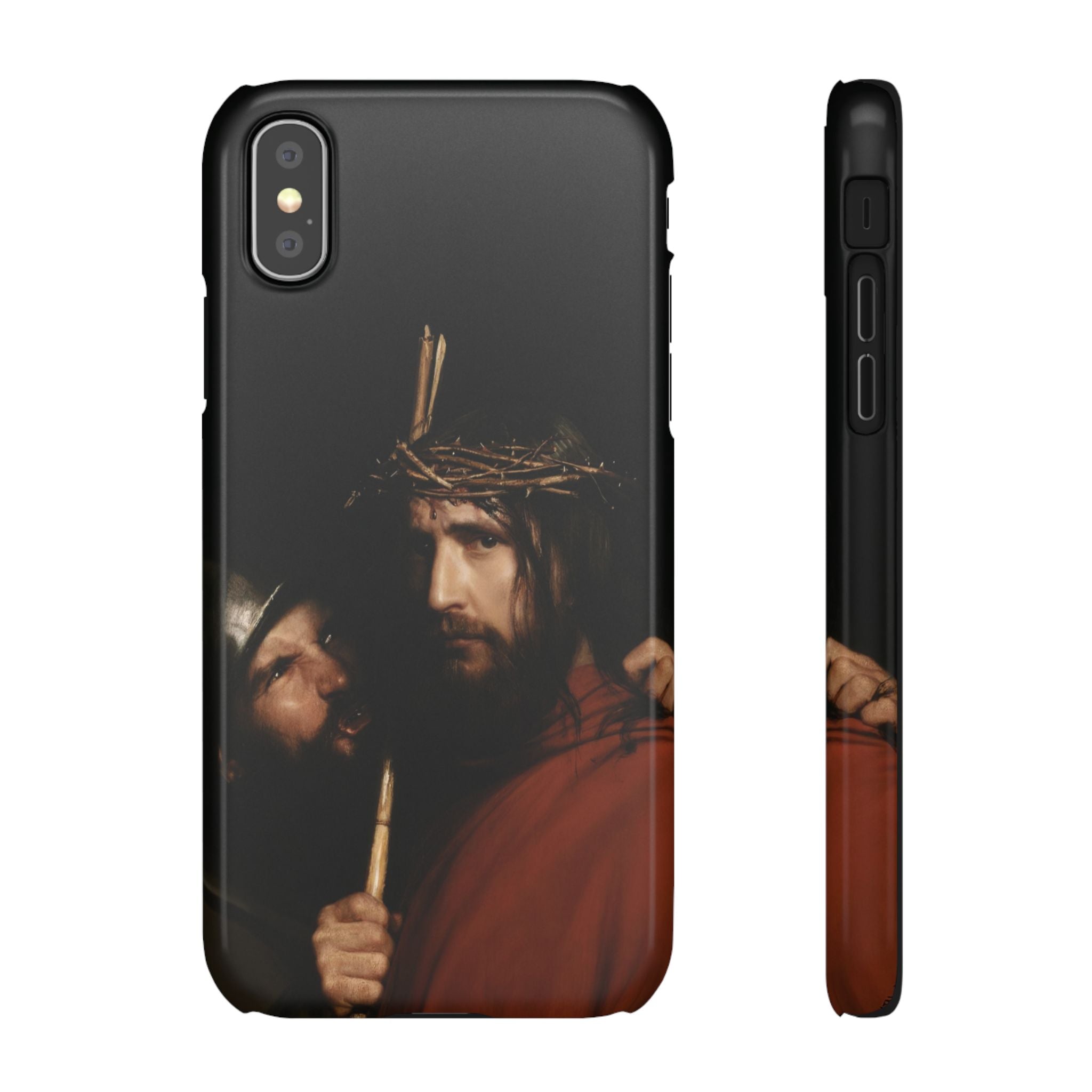 The Mocking of Christ by Carl Bloch - iPhone Slim Case