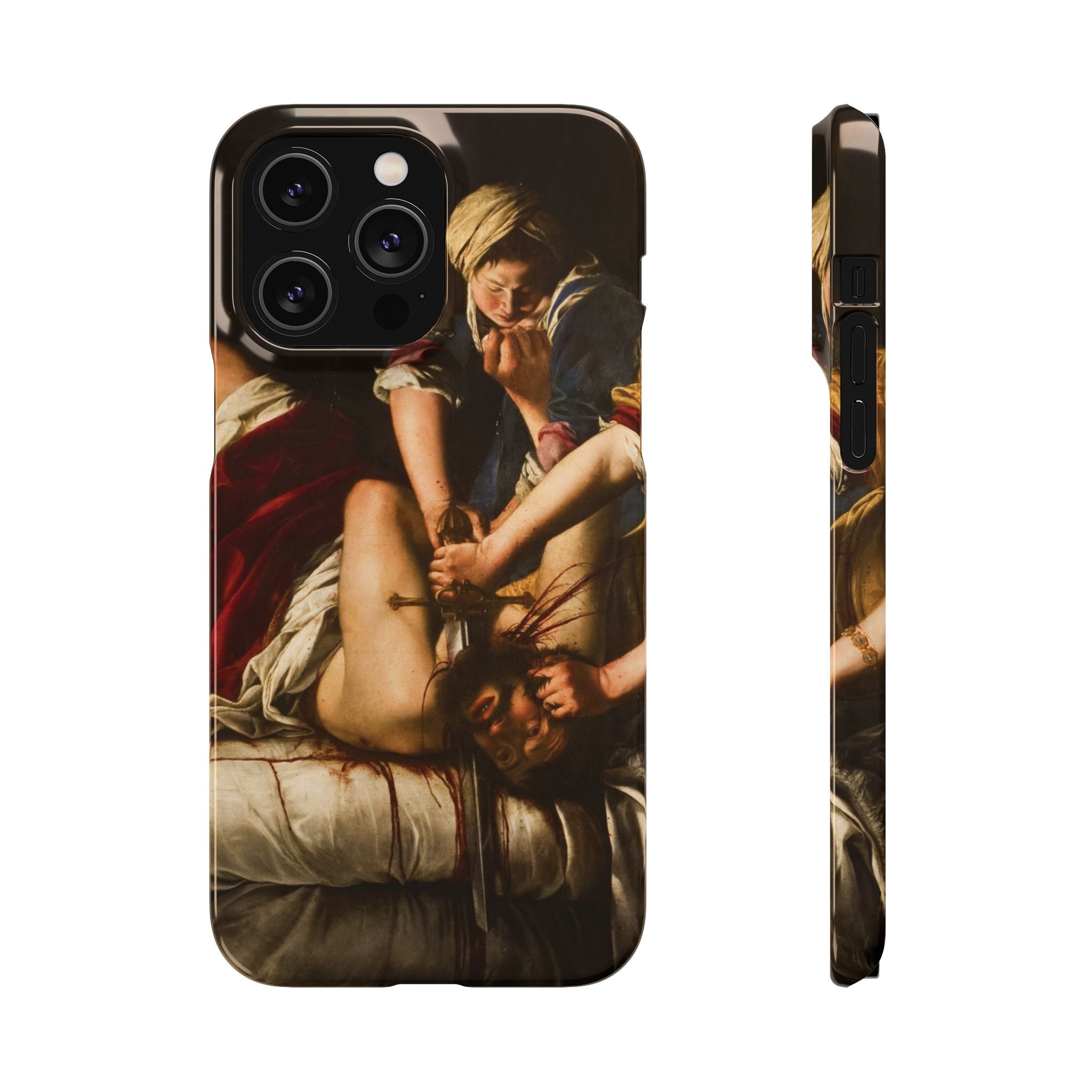Judith Slaying Holofernes by Artemisia Gentileschi - iPhone Slim Case