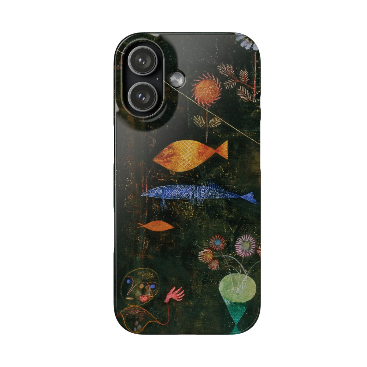 Fish Magic by Paul Klee - iPhone Slim Case