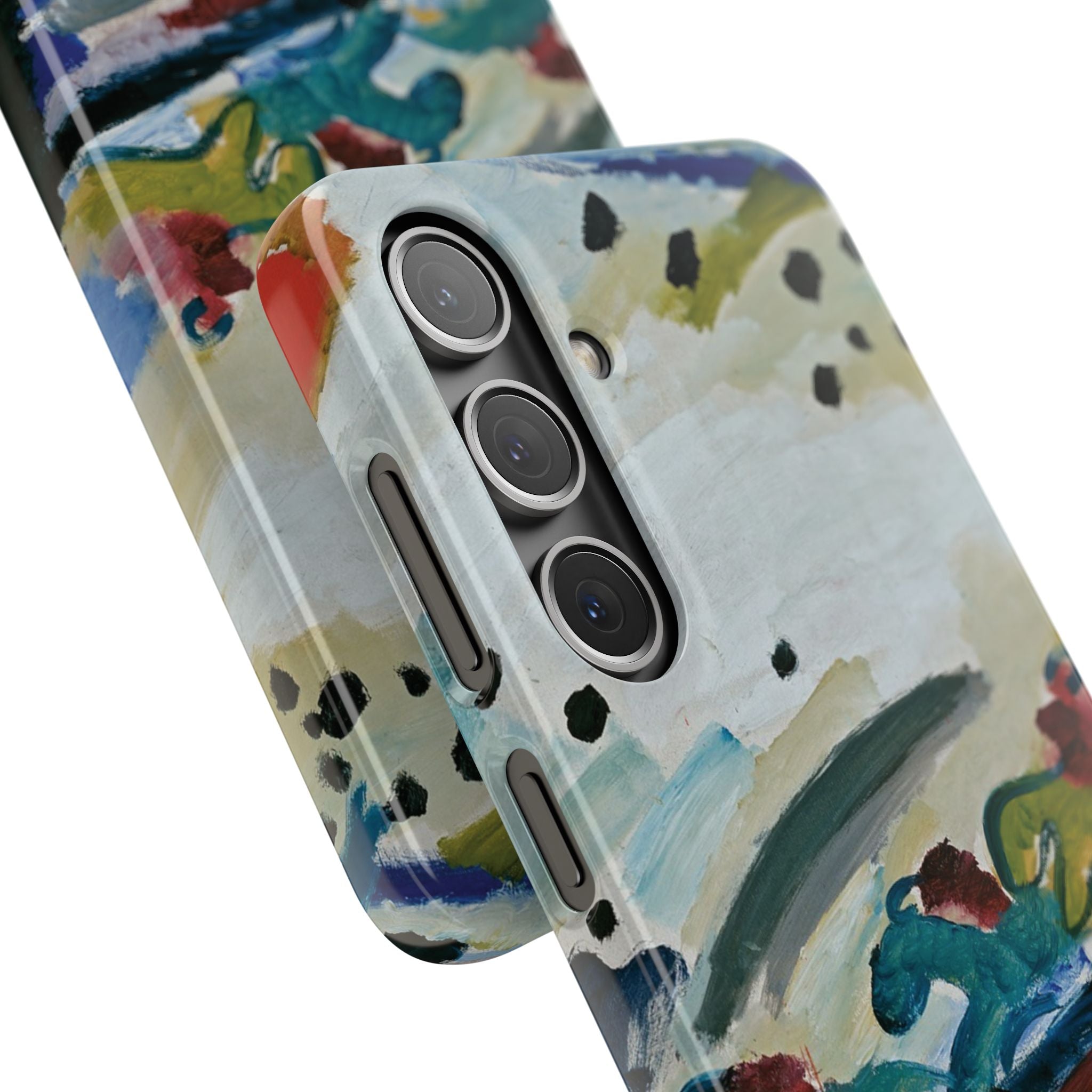 Romantic Landscape by Vasily Kandinsky - Samsung Slim Case