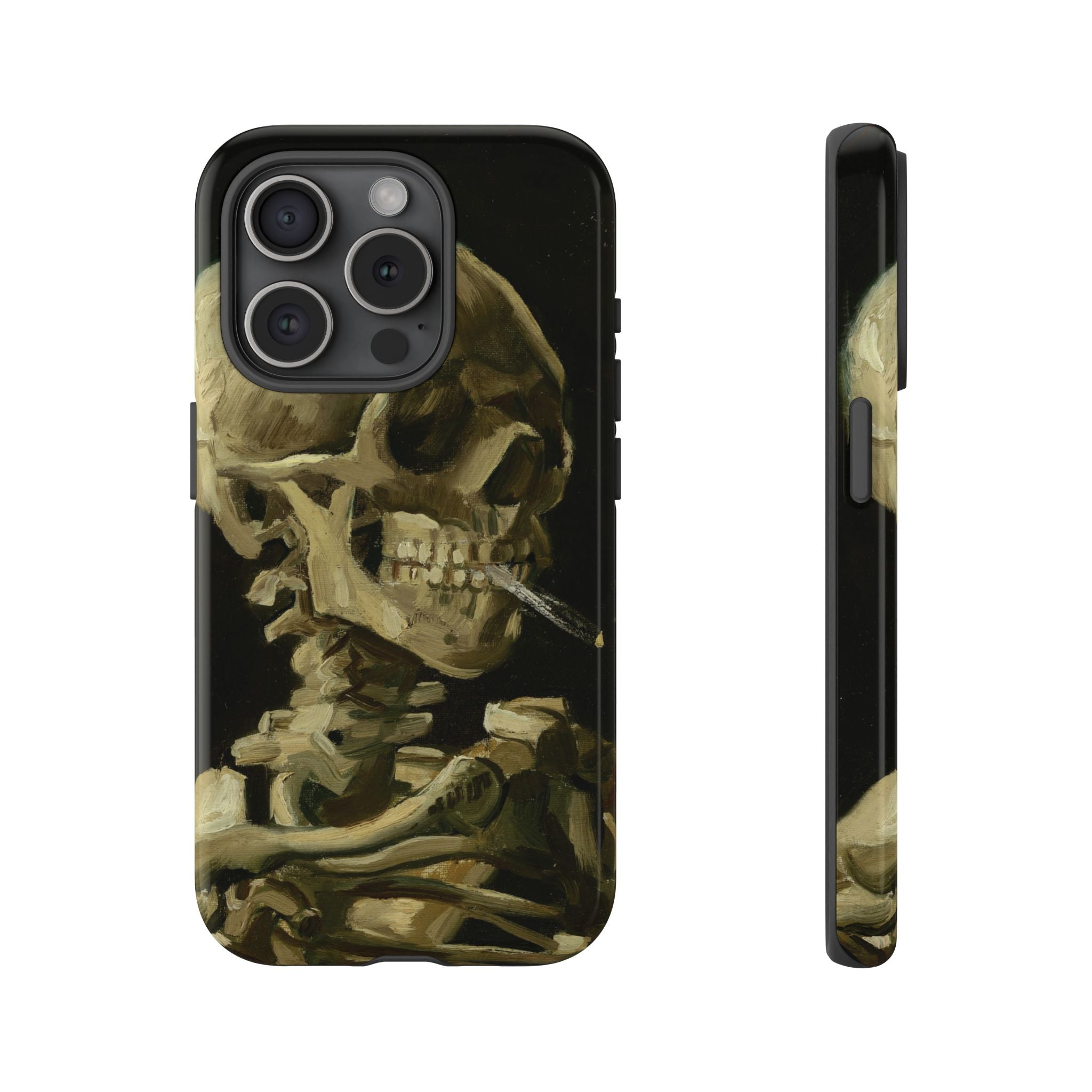 Head of a Skeleton with a Burning Cigarette by Vincent van Gogh - iPhone Tough Case