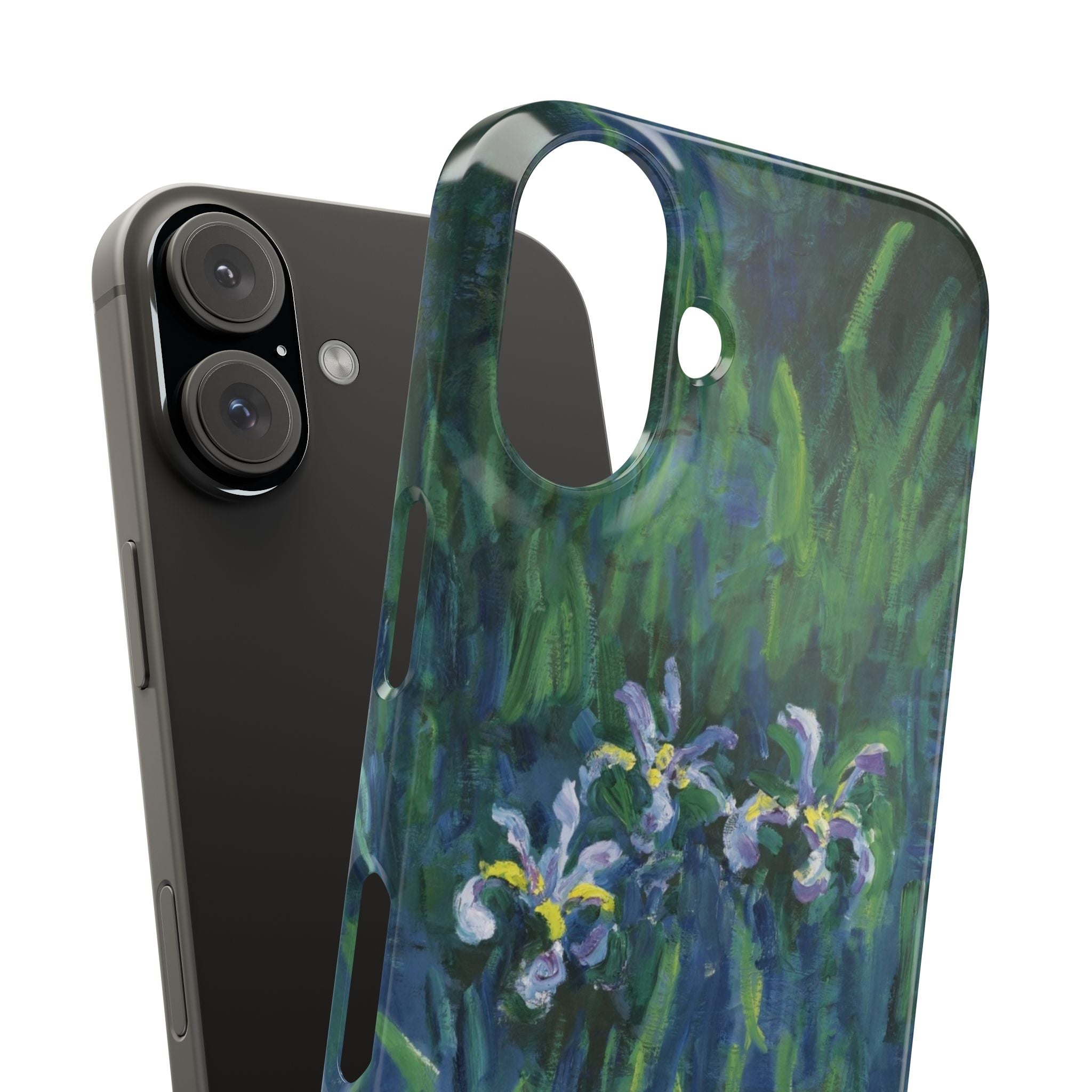 Irises by Claude Monet - iPhone Slim Case