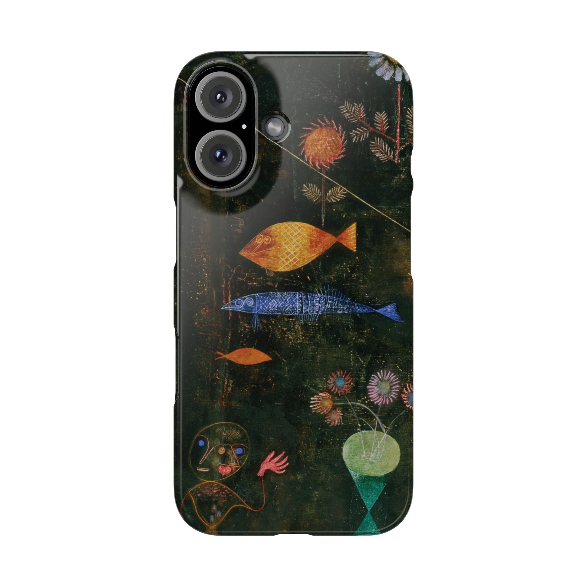 Fish Magic by Paul Klee - iPhone Slim Case