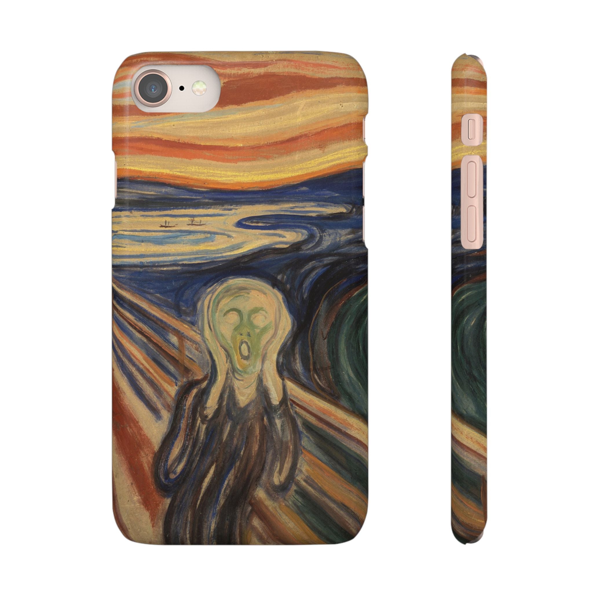 The scream by Edvard Munch - iPhone Slim Case