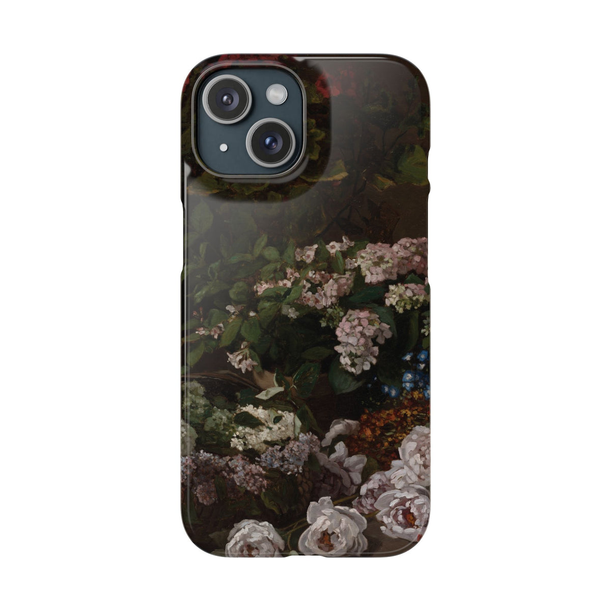 Spring Flowers by Claude Monet - iPhone Slim Case