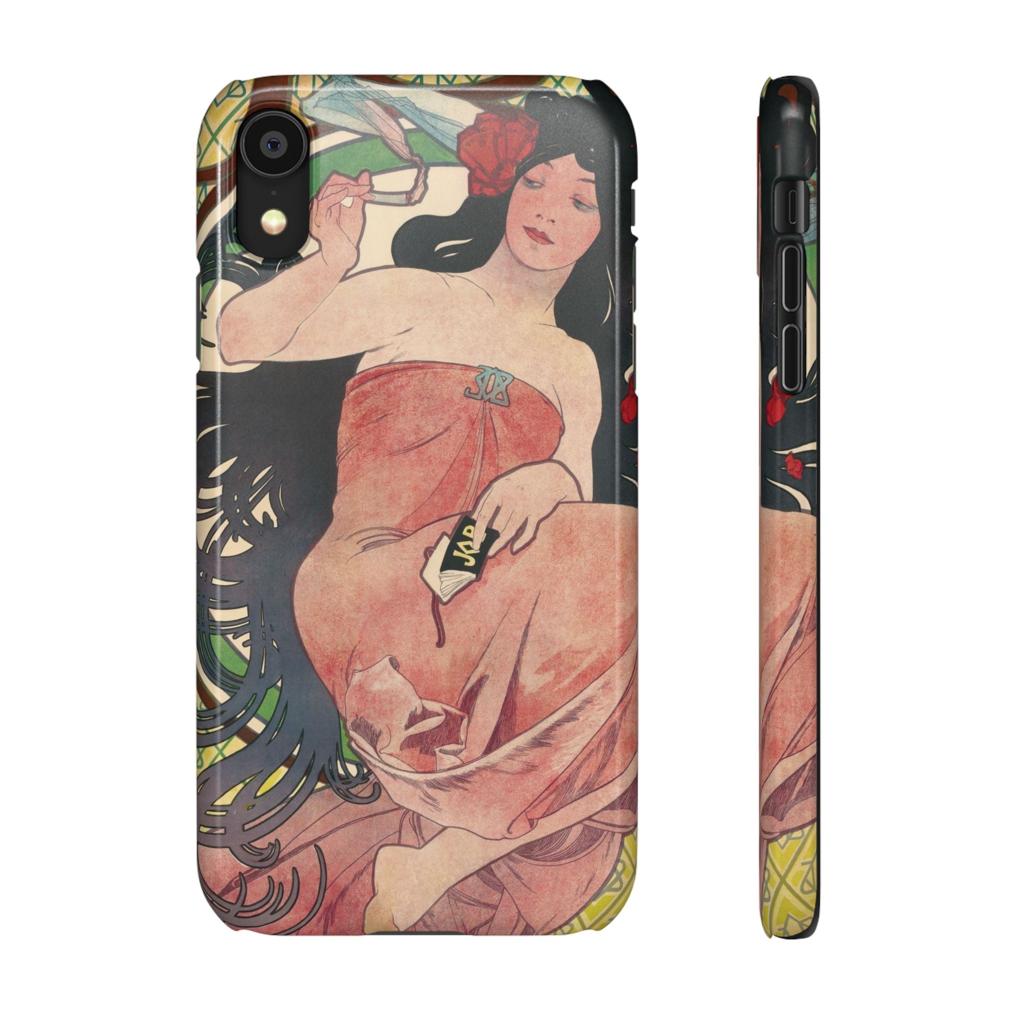 JOB by Alphonse Mucha - iPhone Slim Case