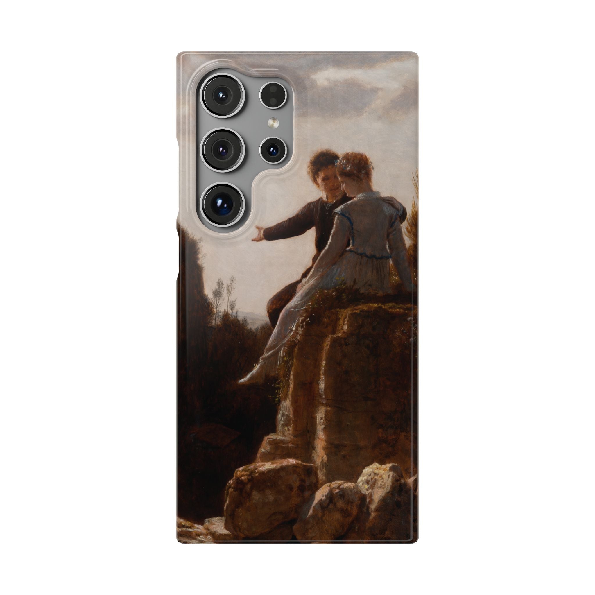 The Honeymoon by Arnold Böcklin - Samsung Slim Case