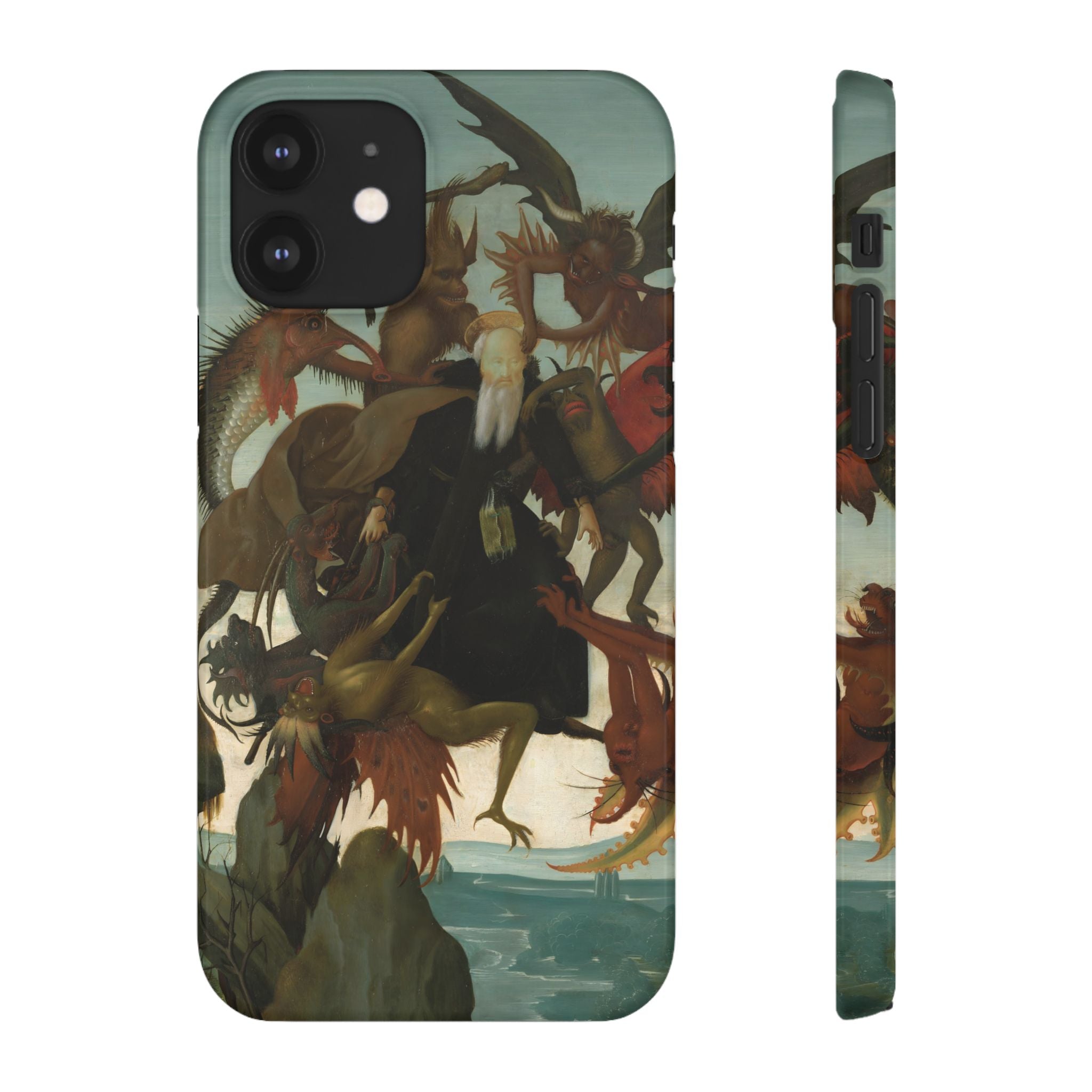 The Torment of Saint Anthony by Michelangelo Buonarroti - iPhone Slim Case