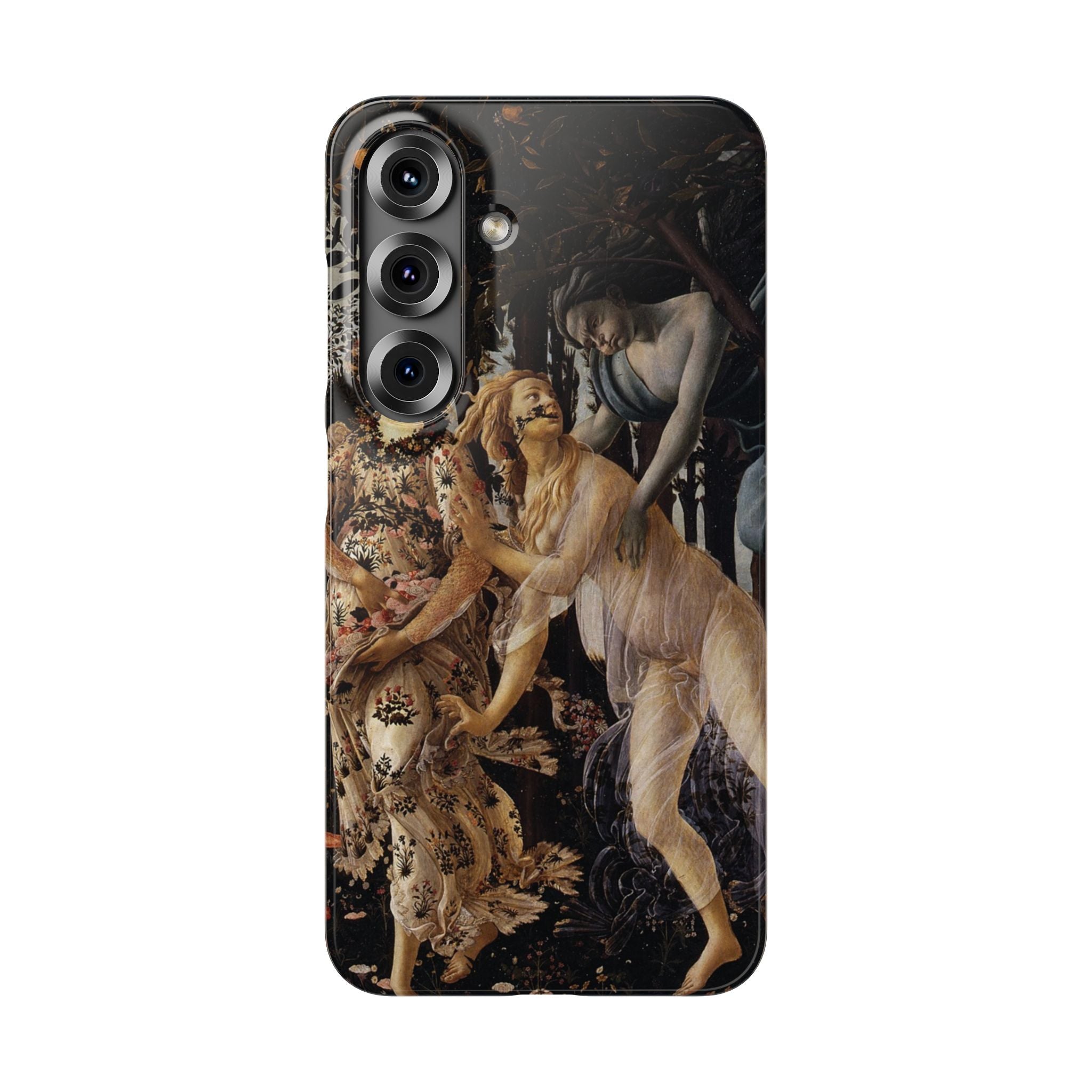 Flora and Zephyr from Primavera by Sandro Botticelli - Samsung Slim Case