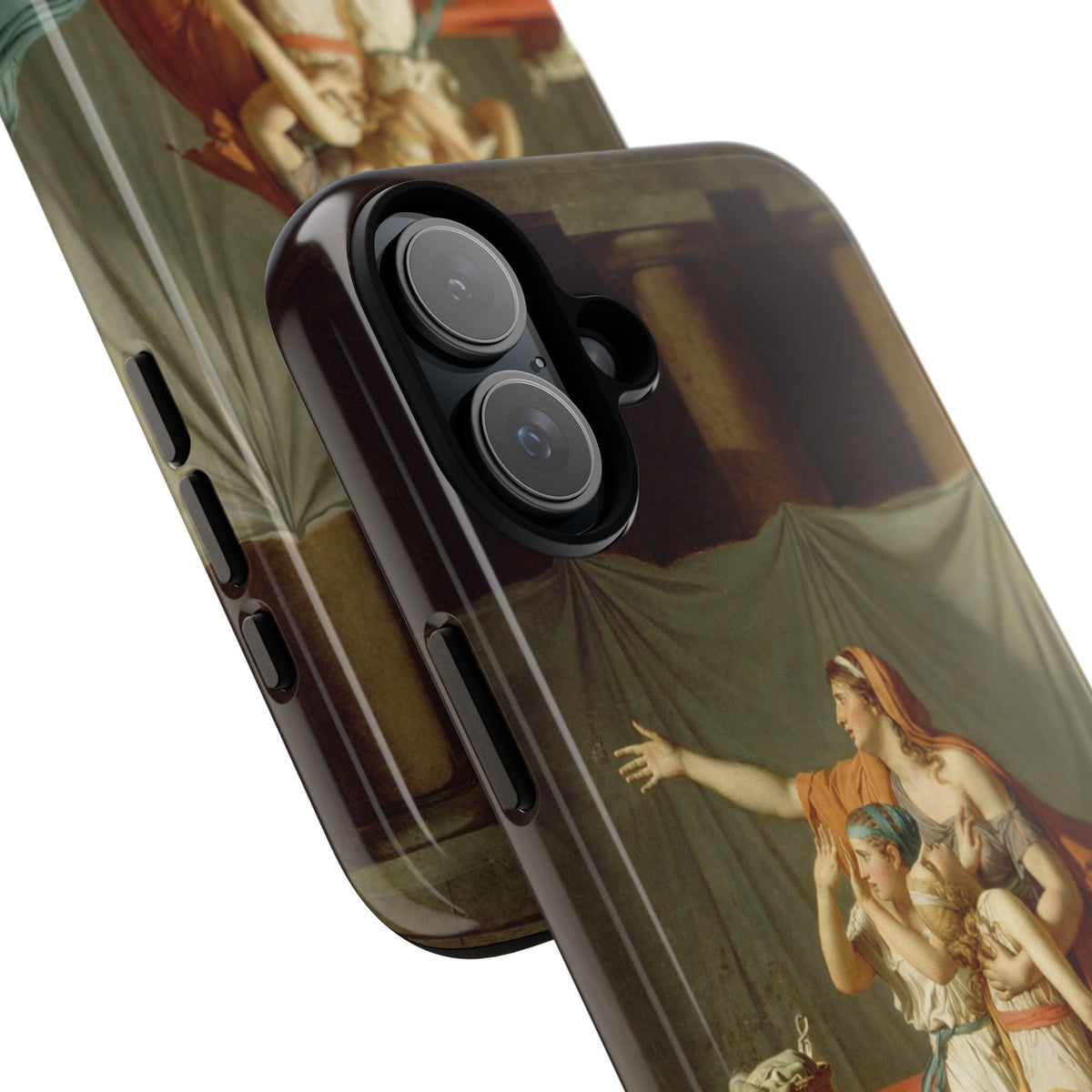 The Lictors Bring to Brutus the Bodies of His Sons II by Jacques-Louis David - iPhone Tough Case