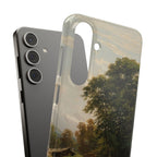 Swiss Landscape by Ivan Ivanovich Shishkin - Samsung Slim Case