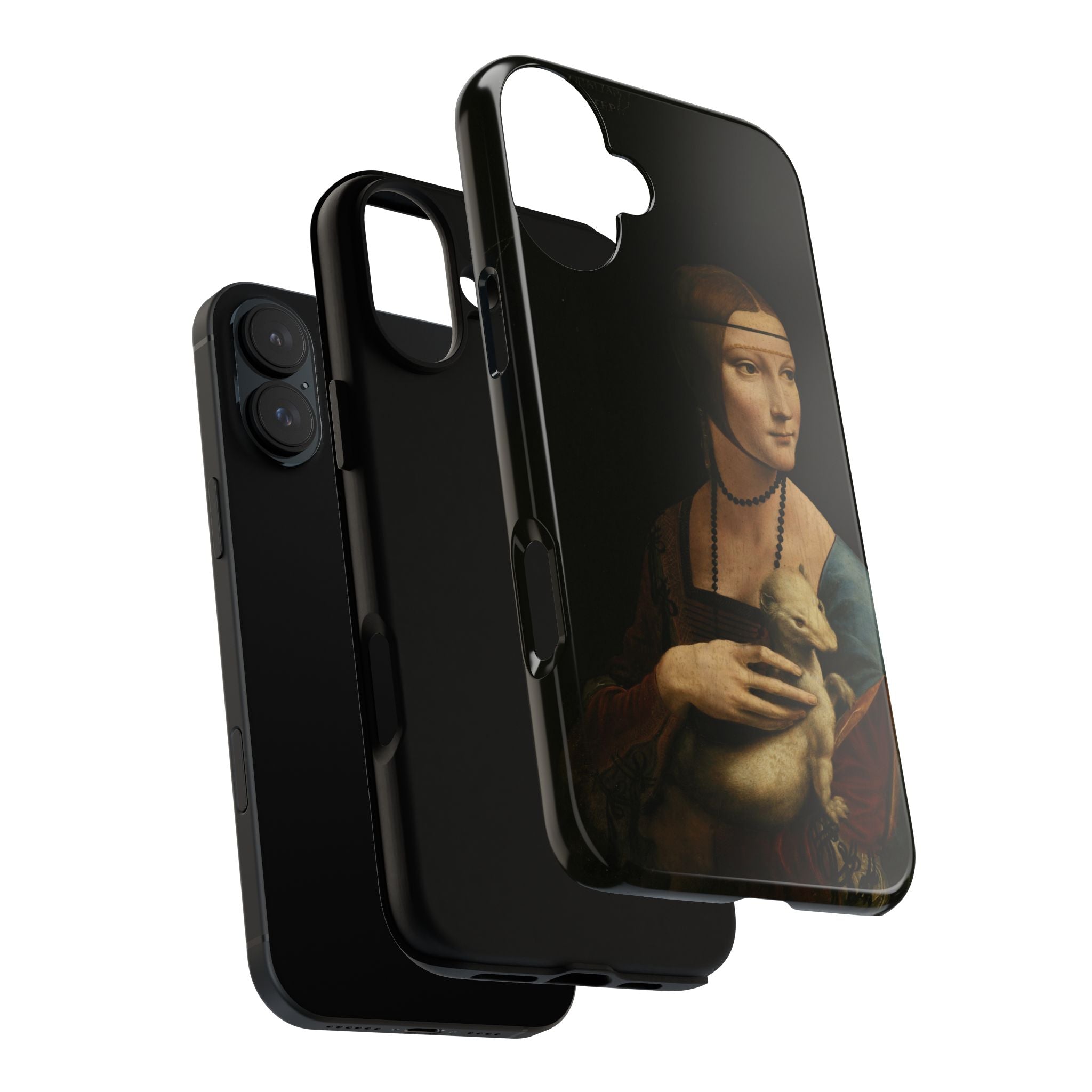 Lady with an Ermine by Leonardo da Vinci - iPhone Tough Case