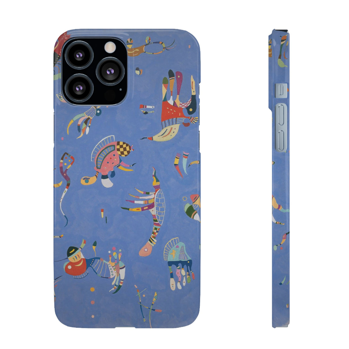Sky Blue by Vasily Kandinsky - iPhone Slim Case