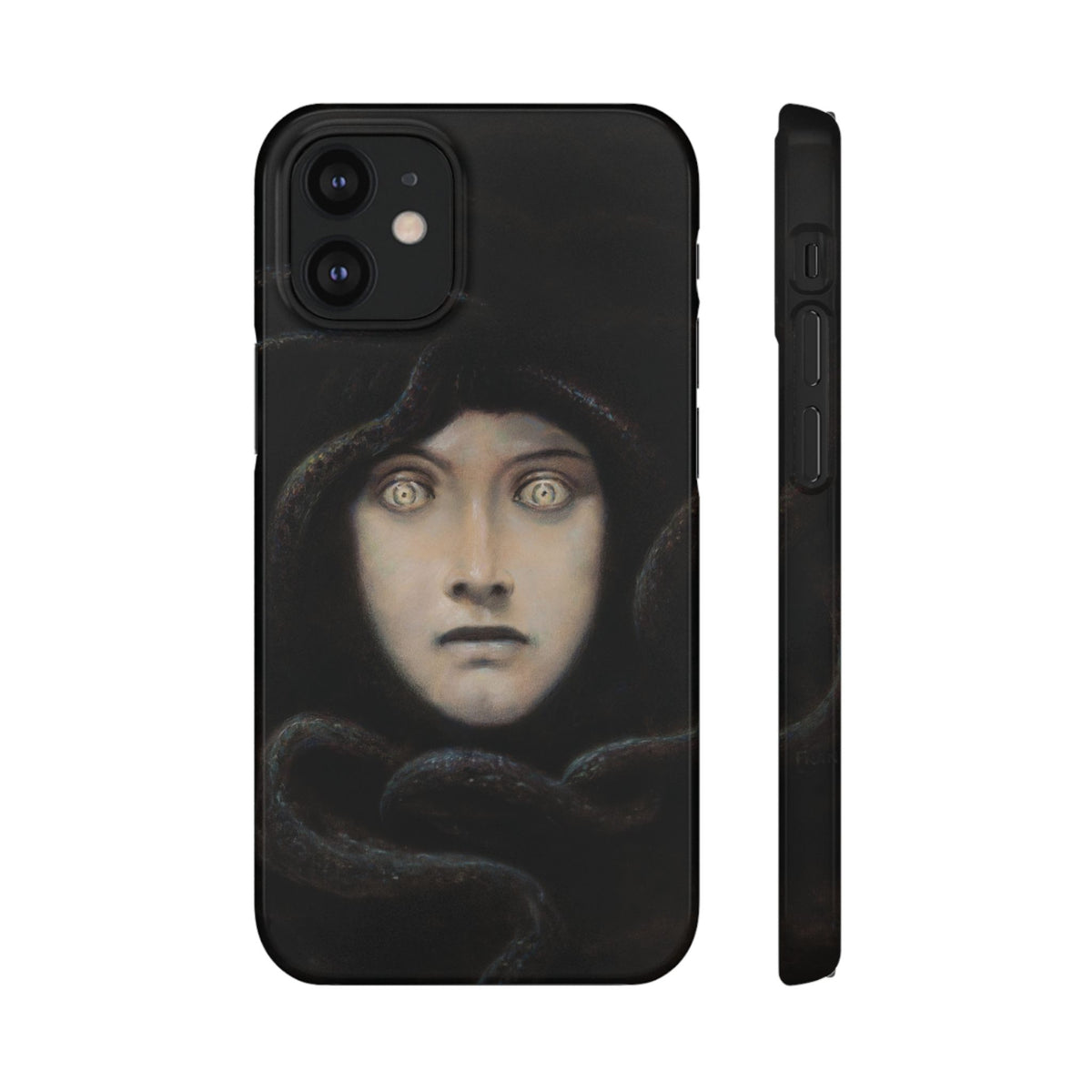 Head of Medusa by Franz von Stuck - iPhone Slim Case