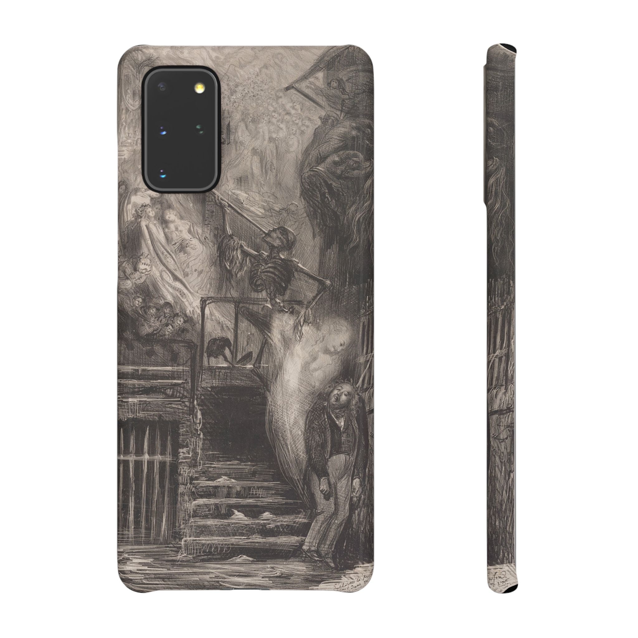 La Rue de la Vieille Lanterne (The Suicide of Gérard de Nerval) by Gustave Doré - Samsung Slim Case