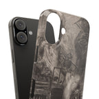 La Rue de la Vieille Lanterne (The Suicide of Gérard de Nerval) by Gustave Doré - iPhone Slim Case