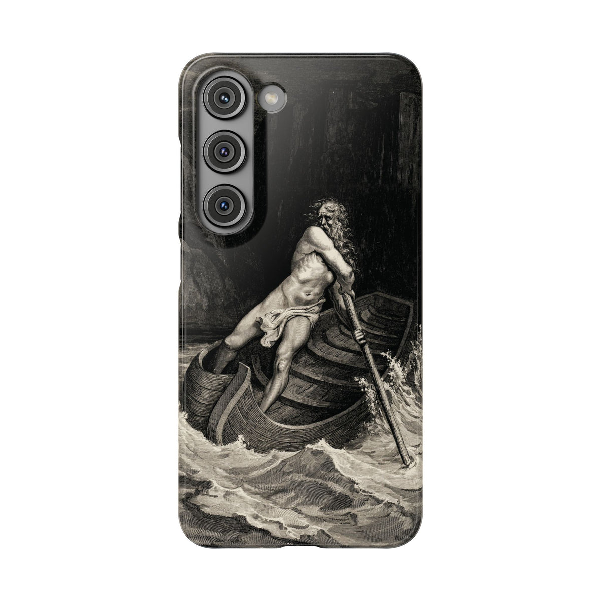 Canto III – Charon by Gustave Doré - Samsung Slim Case
