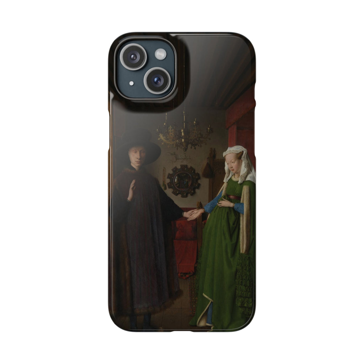 The Arnolfini Portrait by Jan van Eyck - iPhone Slim Case