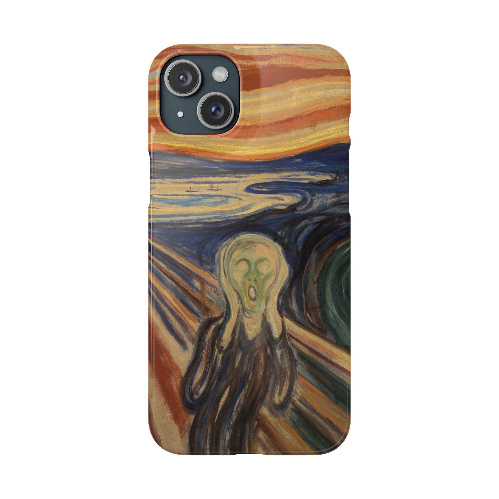 The scream by Edvard Munch - iPhone Slim Case