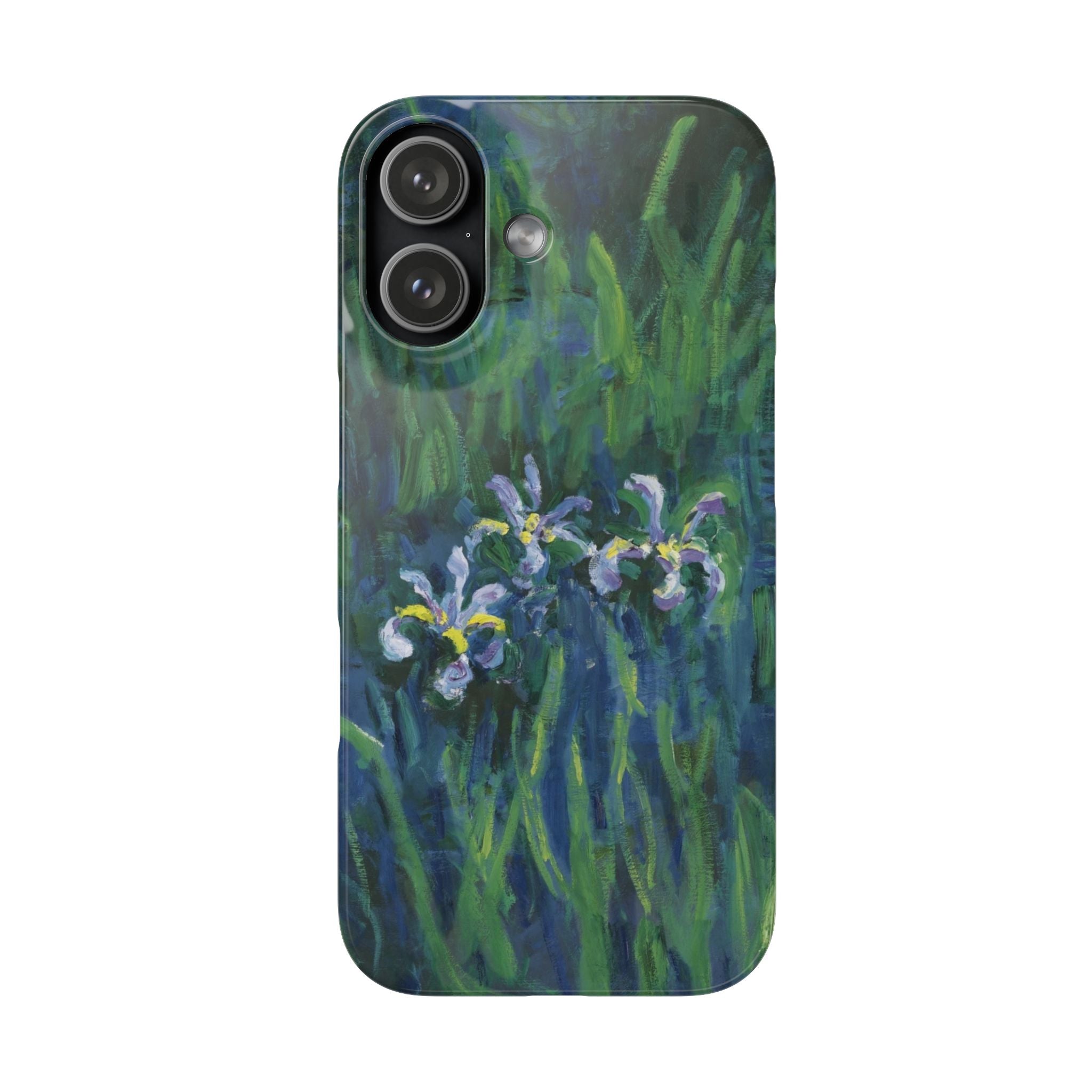 Irises by Claude Monet - iPhone Slim Case