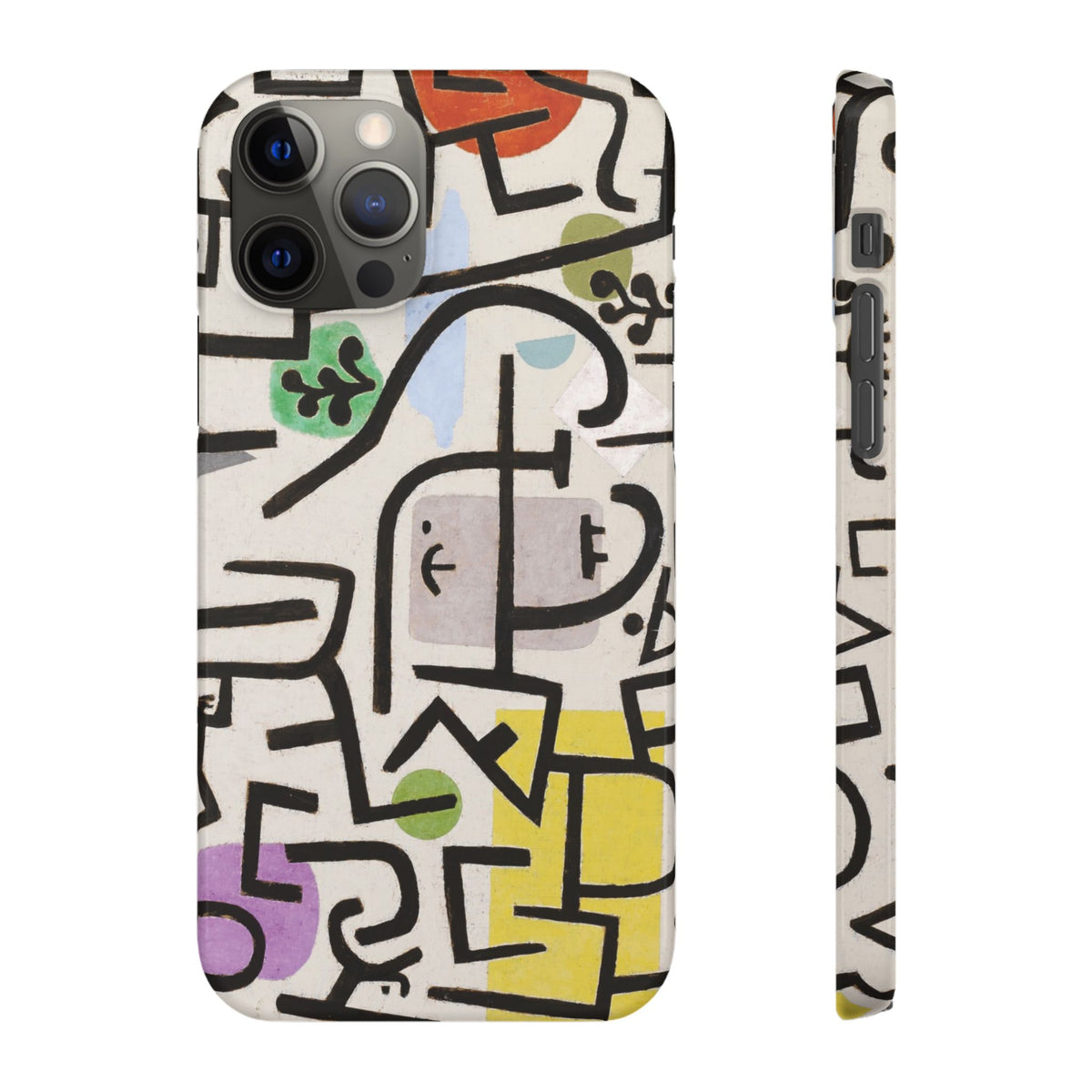 Rich Harbour by Paul Klee - iPhone Slim Case