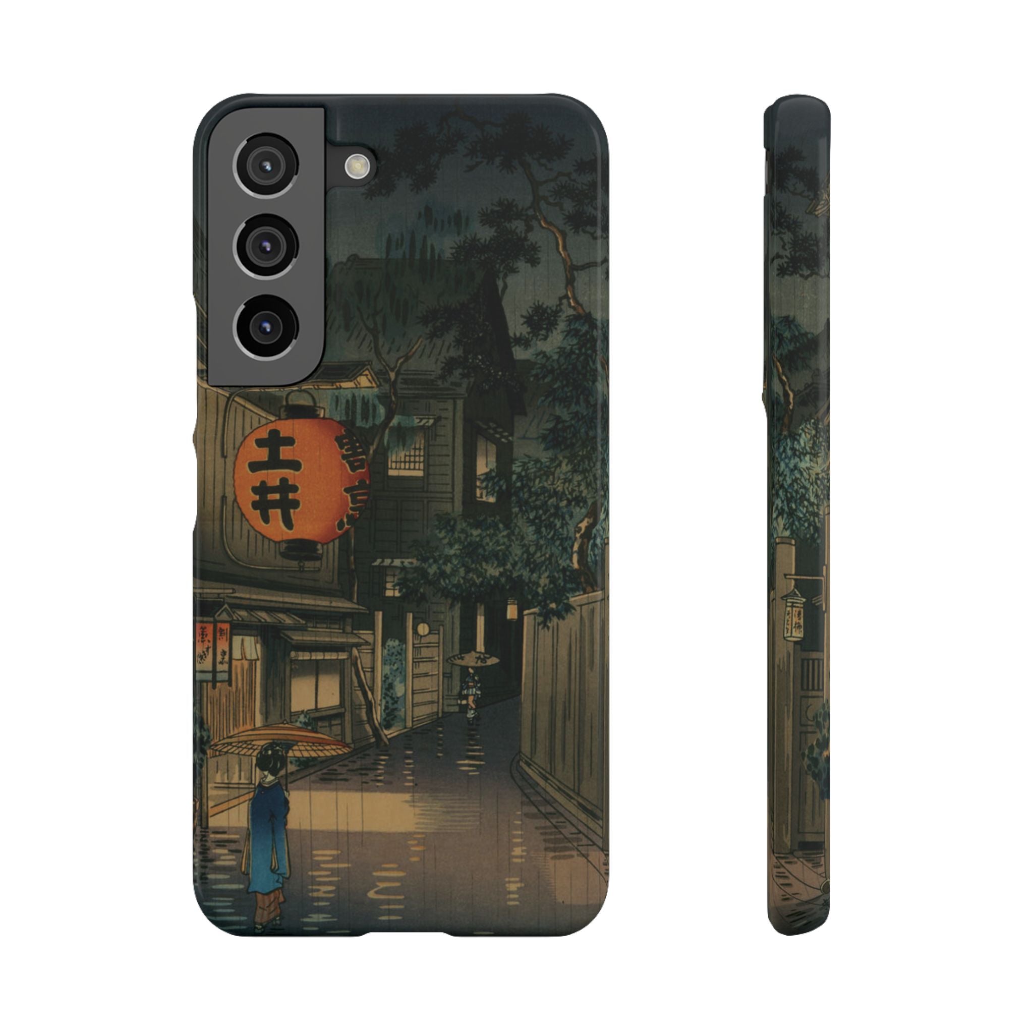 Evening at Ushigome by Tsuchiya Koitsu - Samsung Slim Case