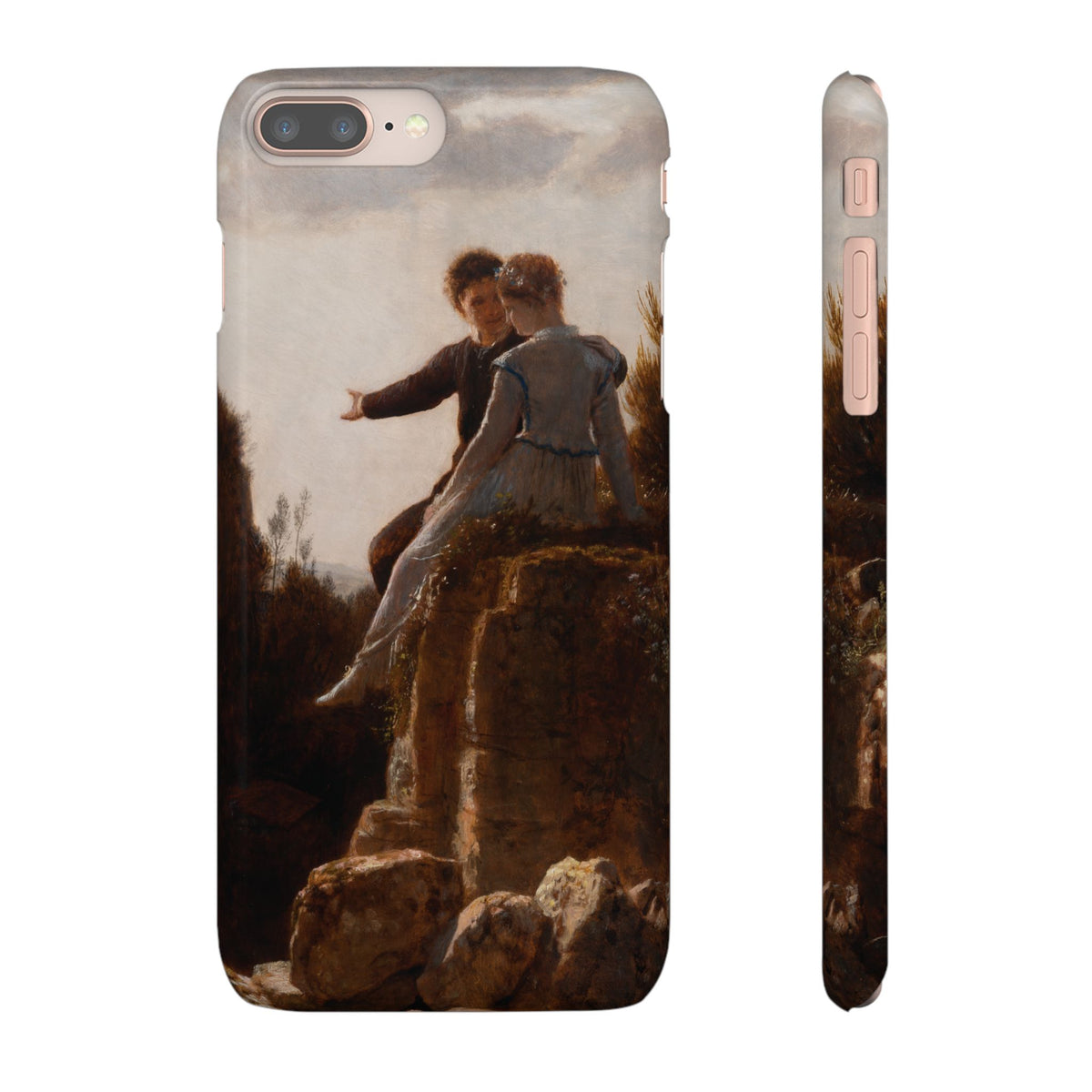 The Honeymoon by Arnold Böcklin - iPhone Slim Case