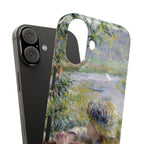 By the Water by Pierre Auguste Renoir - iPhone Slim Case