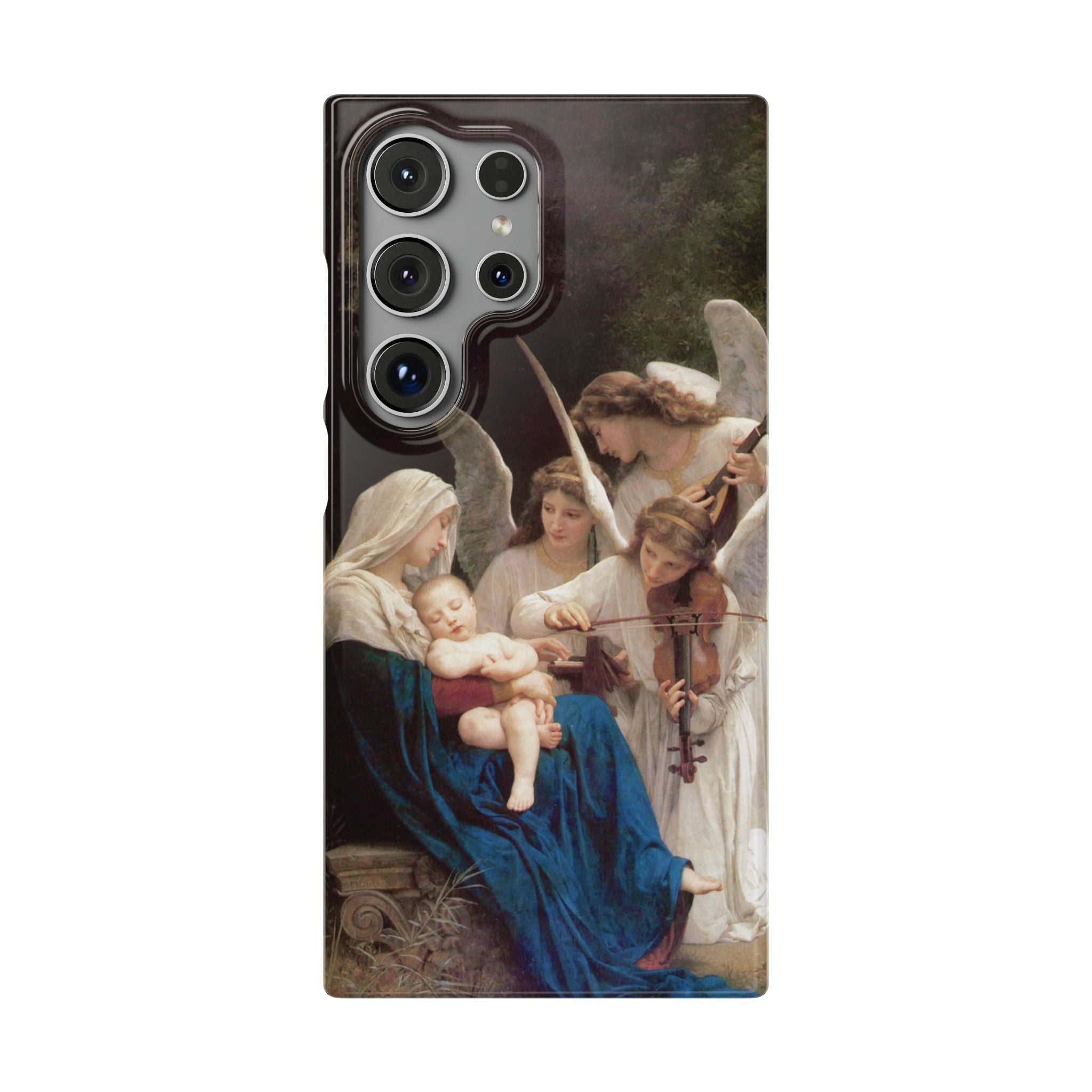 The Virgin of the angels by William-Adolphe Bouguereau - Samsung Slim Case